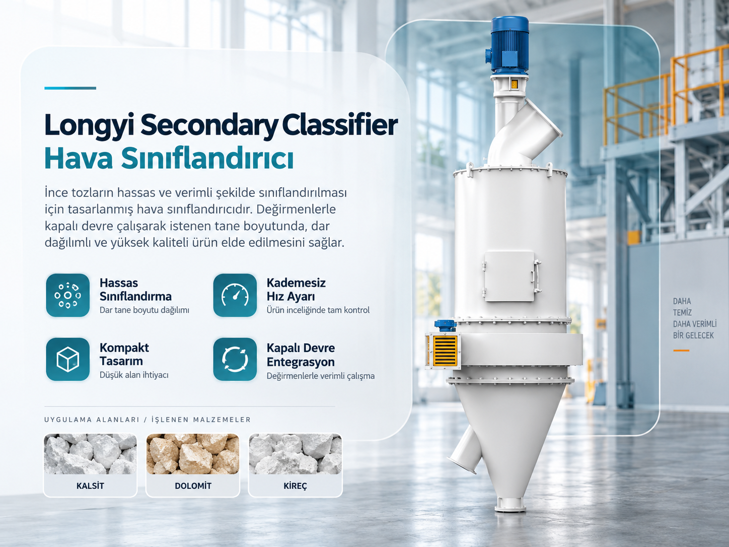Longyi Secondary Classifier – Hava Sınıflandırıcı