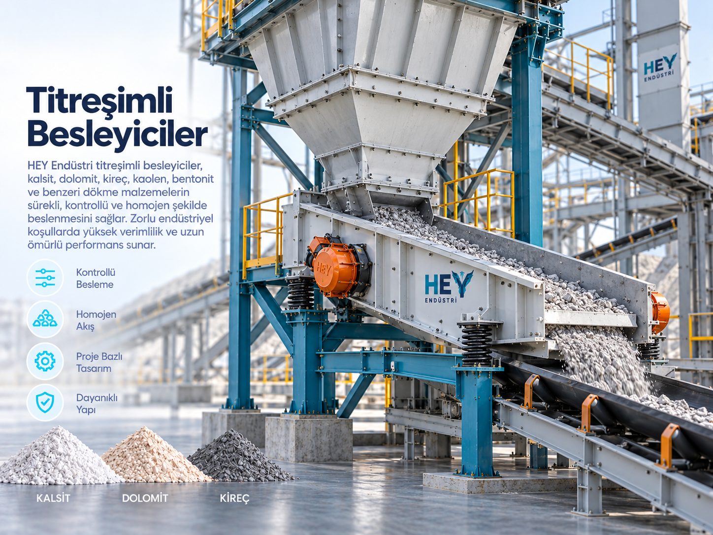 Titreşimli Besleyiciler
