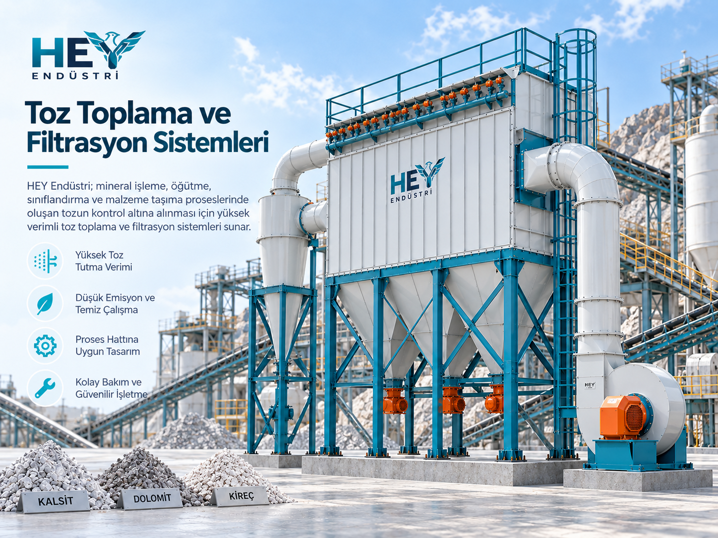 Toz Toplama ve Filtrasyon Sistemleri